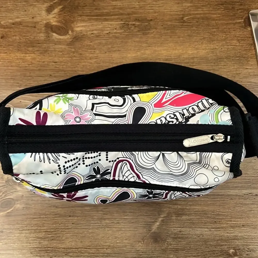 LeSportSac Classic Hobo in Butterfly and Floral Print